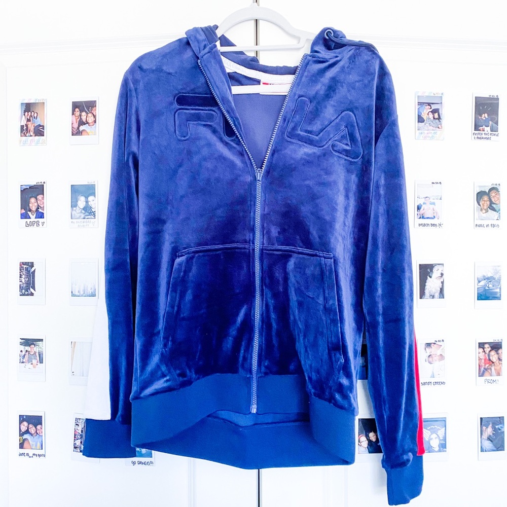 Fila Zip Up Hoodie